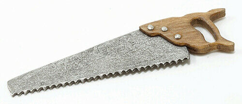 Dollhouse Miniature Crosscut Saw by Sir Thomas Thumb