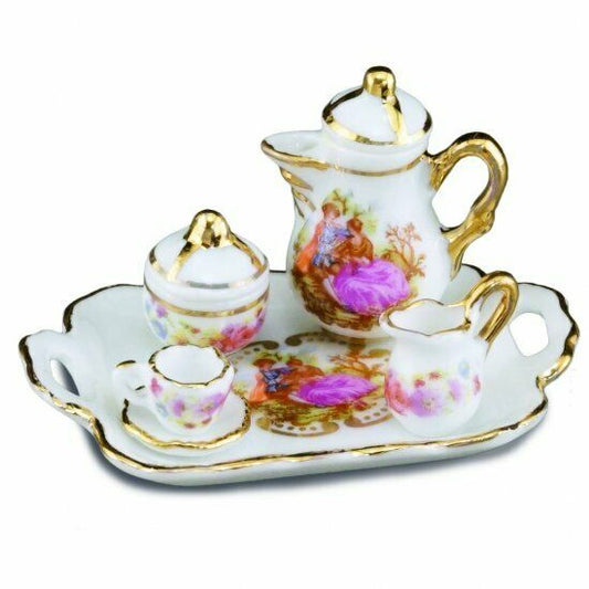 Coffee Set - Baroque Pattern by Reutter Porcelain