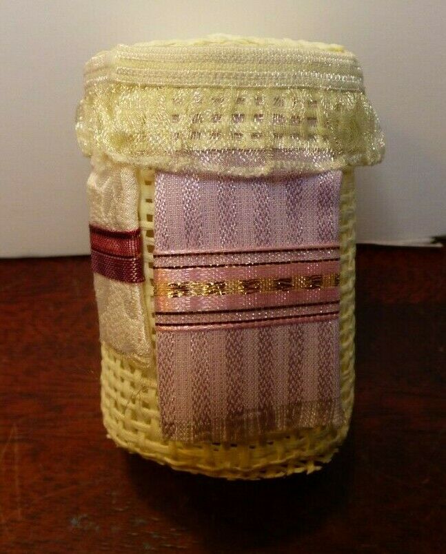 Reutter Porcelain - Dollhouse Miniature Tall  Laundry Basket