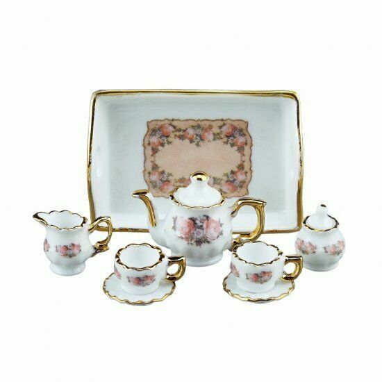 Tea Set - Baronesse Classic Rose by Reutter Porcelain