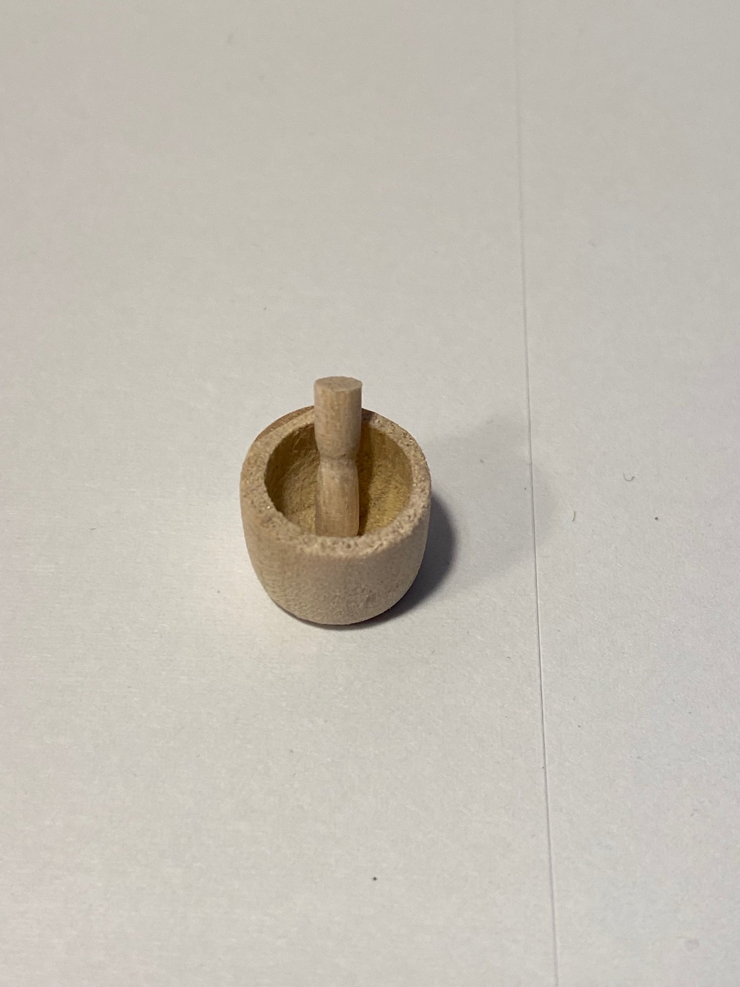 Dollhouse Miniature Small Mortar and Pestle by Sir Thomas Thumb