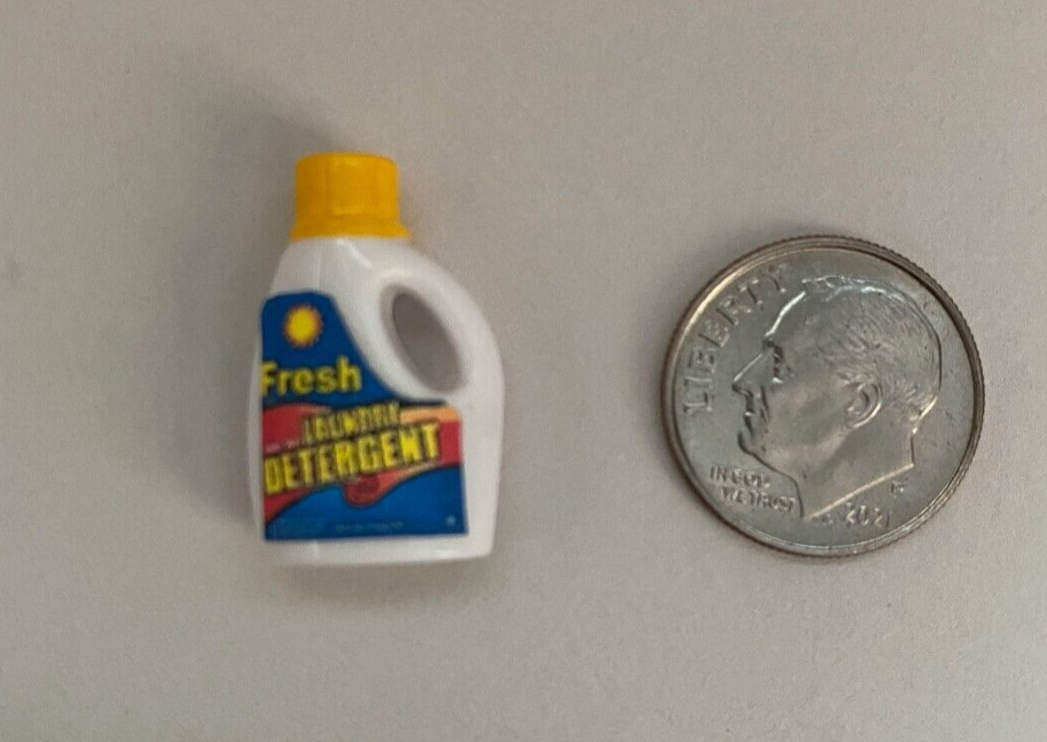 Dollhouse Miniature Fresh Laundry Detergent Box - Handcrafted