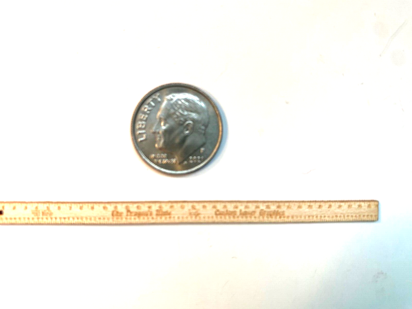 Dollhouse Miniature Yardstick, Handcrafted