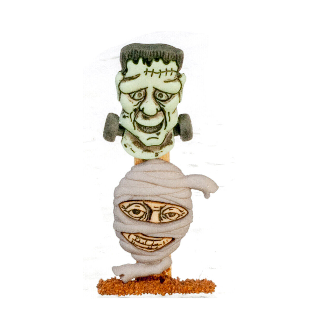 Miniature Halloween Monster Stack