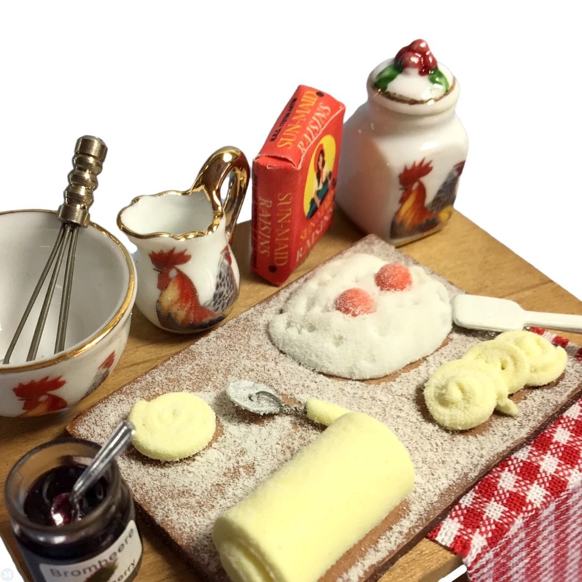 Reutter Porcelain - Dollhouse Miniature Baking Table