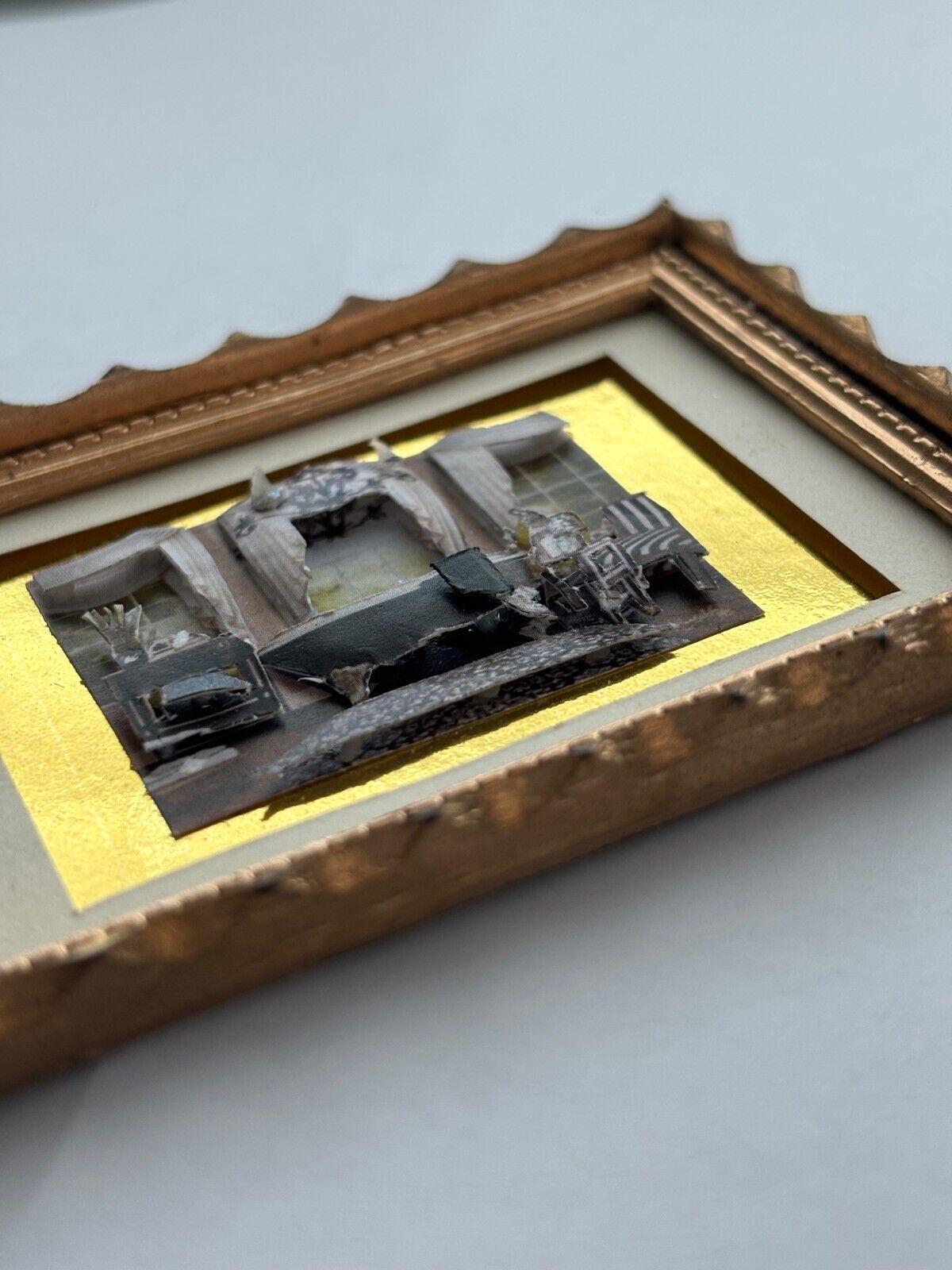 Dollhouse Miniature 3D Framed Art #4 - Handcrafted by Taylor Jade