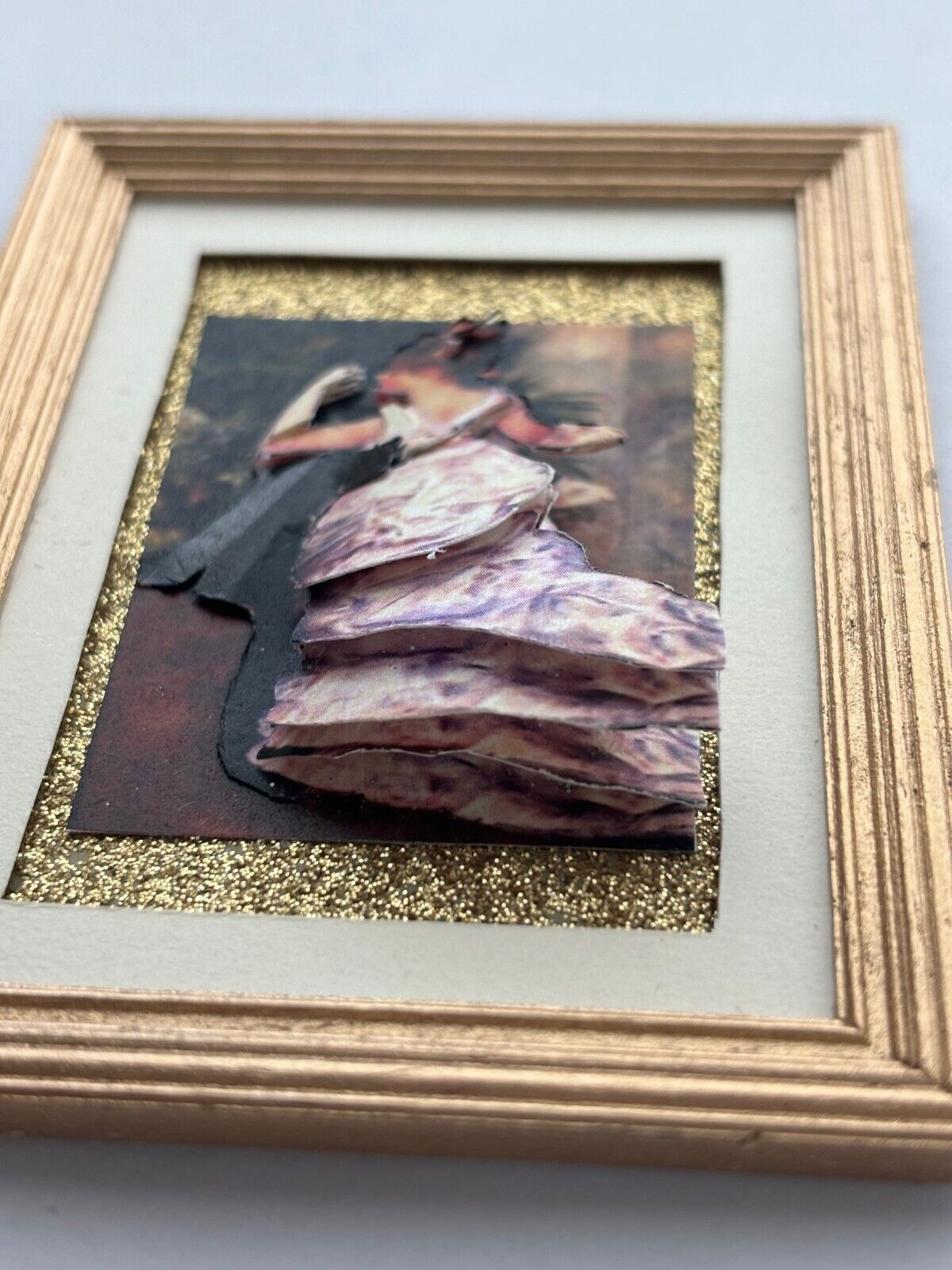 Dollhouse Miniature 3D Framed Art #2 - Handcrafted by Taylor Jade