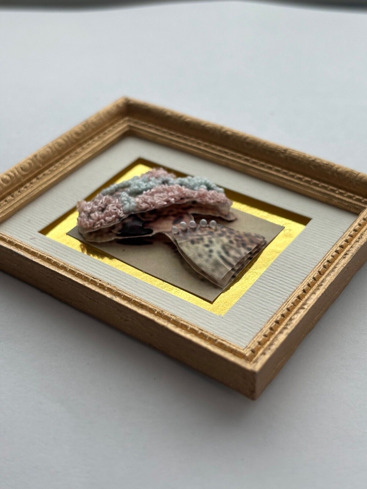 Dollhouse Miniature 3D Framed Art #3 - Handcrafted by Taylor Jade
