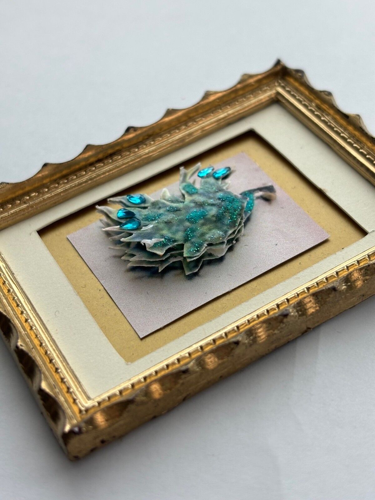 Dollhouse Miniature 3D Framed Art #5 - Handcrafted by Taylor Jade