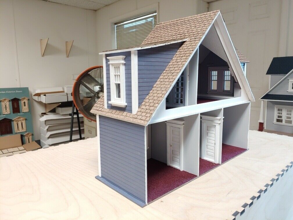 Clarkson Craftsman Cottage Dollhouse 1:24 scale Dollhouse Kit