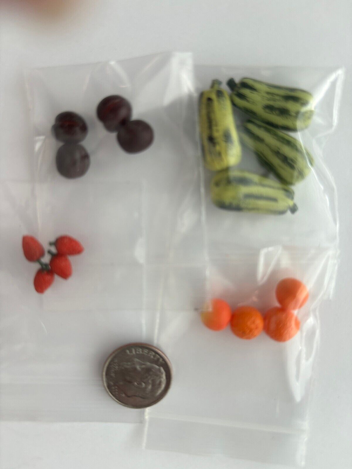 Dollhouse Miniature Set of Assorted Vegetables #8 by Falcon Miniatures