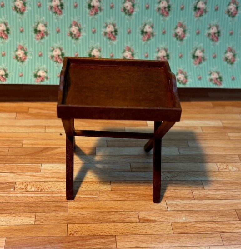 Dollhouse Miniature - Hitchcock Coffee End Table in Walnut from the Platinum