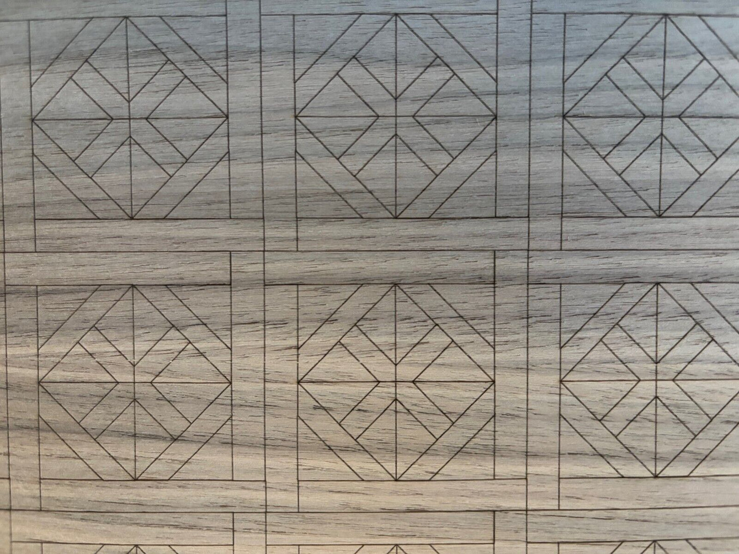 Dollhouse Wood Flooring Handcrafted - Cherry Bellamy