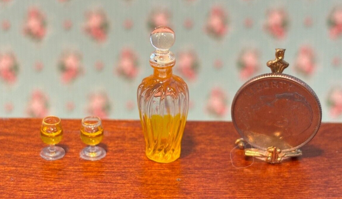 Dollhouse Miniature Liquor Set of 3 #2