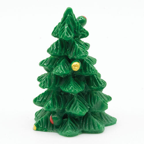Dollhouse Miniature Christmas Tree 1" Tall