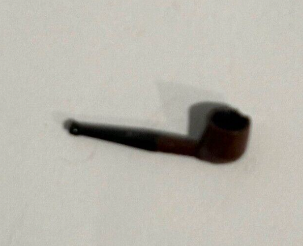 Dollhouse Miniature Straight Brown Pipe