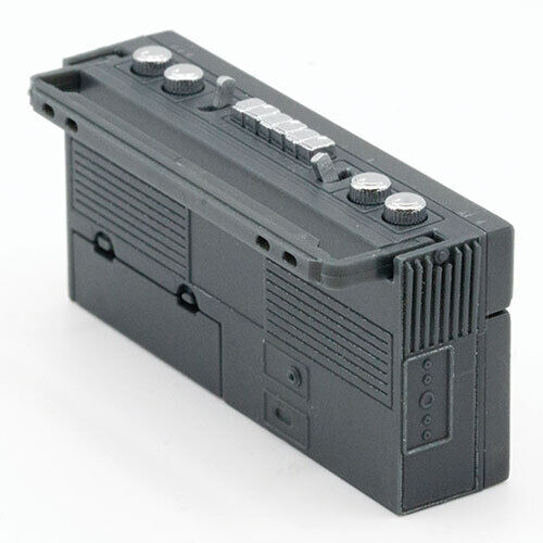 Dollhouse Miniature Realistic Boombox Radio