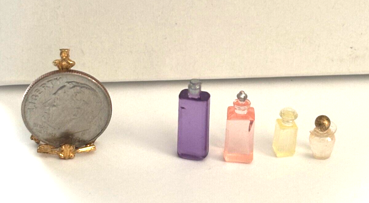 Dollhouse Miniature Assorted Bottles Set #4 of 4 Miscellaneous Falcon Miniatures
