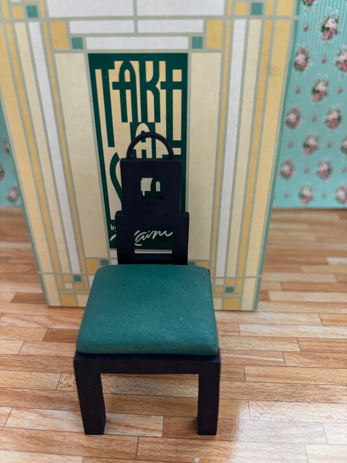 Dollhouse Miniature Collectible Take a Seat by Raine Form & Function Chair