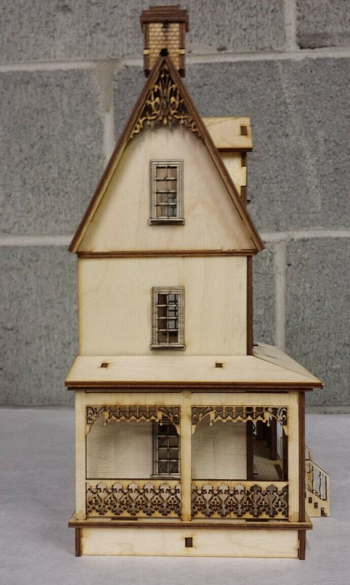 Abriana Large Country Cottage 1:48 Scale Dollhouse