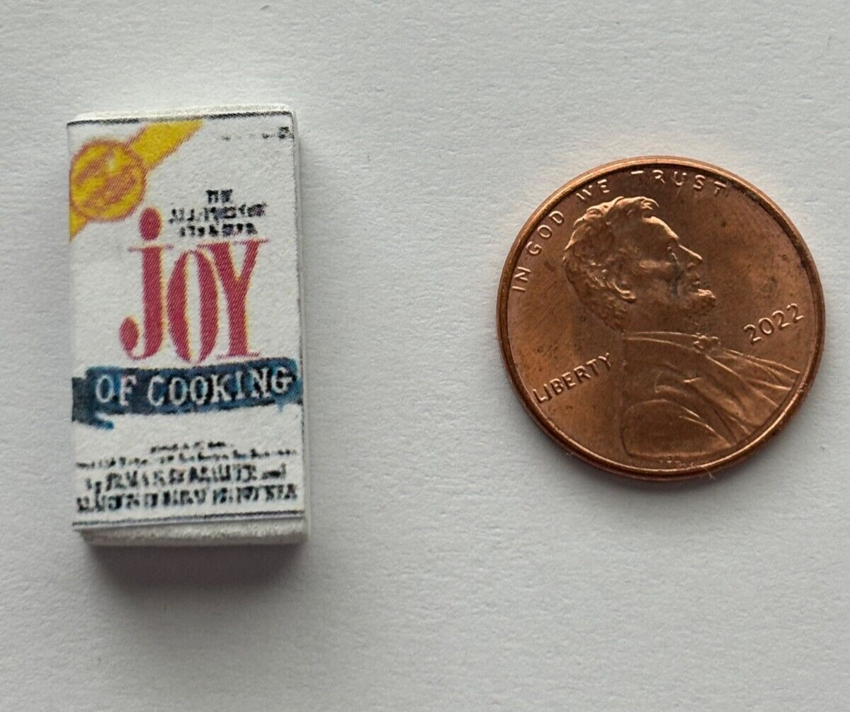 Dollhouse Miniature Joy of Cooking