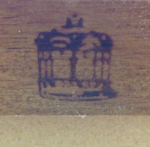 Dollhouse Miniature Solid Oak Small Display Unit by Town Square Miniatures