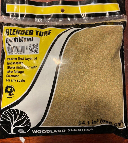 Dollhouse Miniature Bag of Blended Turf Earth Blend