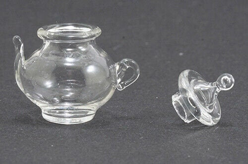 Dollhouse Miniature Glass Teapot