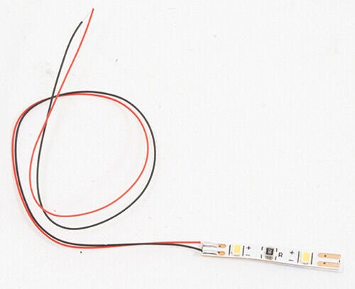 Dollhouse Miniature LED Warm White Ribbon 1 Inch 6 Pack