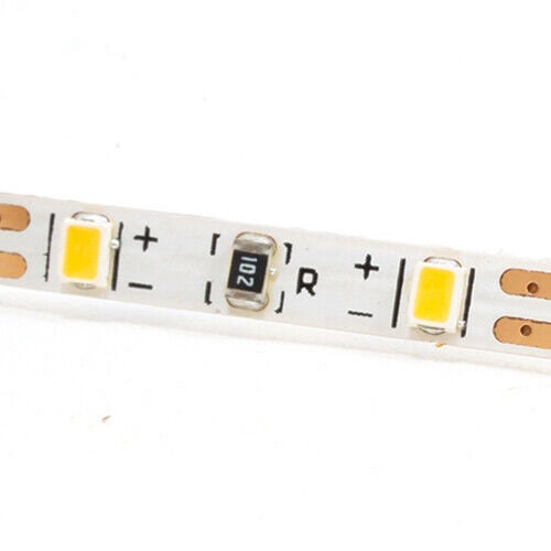 Dollhouse Miniature LED Pure White Ribbon 20 Inch, 2 Pack