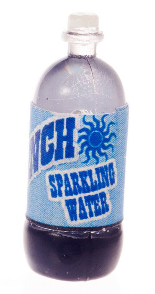 Dollhouse miniature quench sparkling water