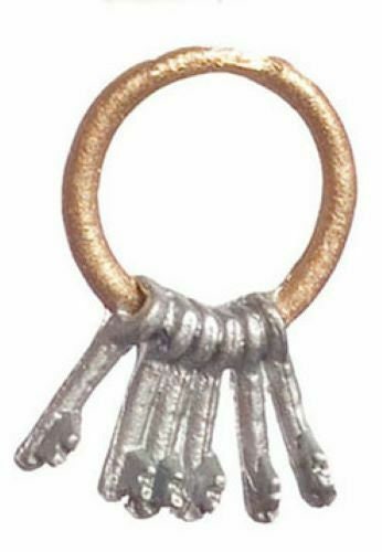 Dollhouse miniature key ring by falcon miniatures