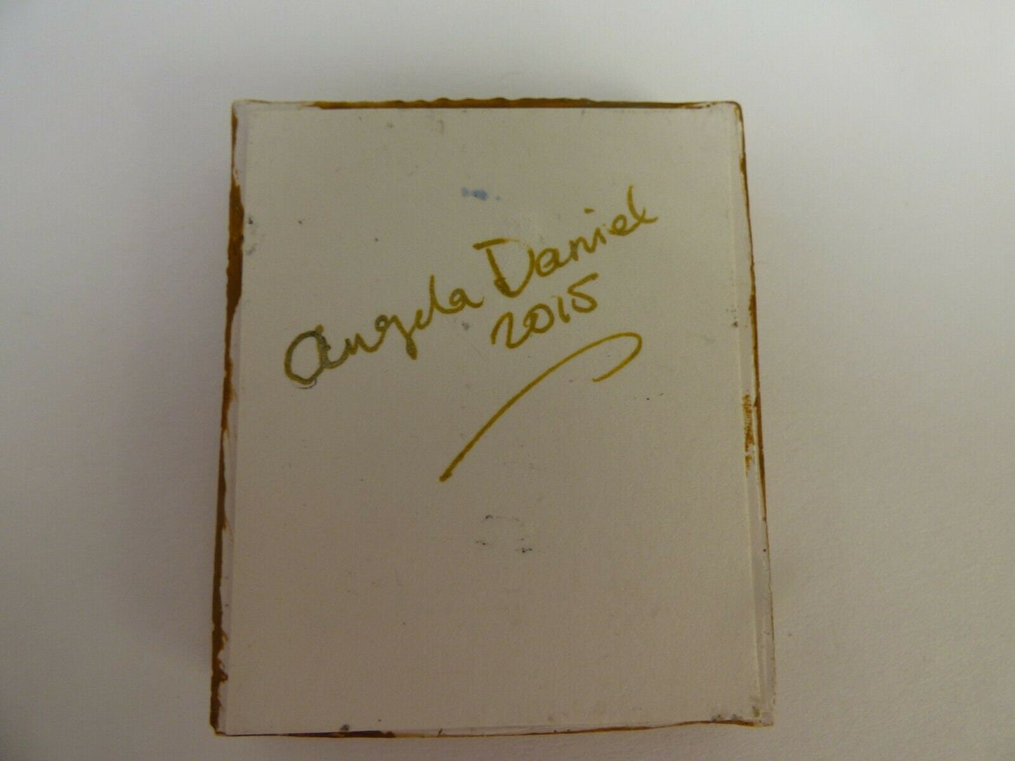 Dollhouse miniature original hand painted picture - front door