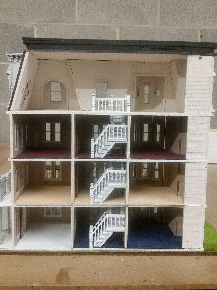 Hegeler Carus Mansion 1:48 Scale Dollhouse Kit