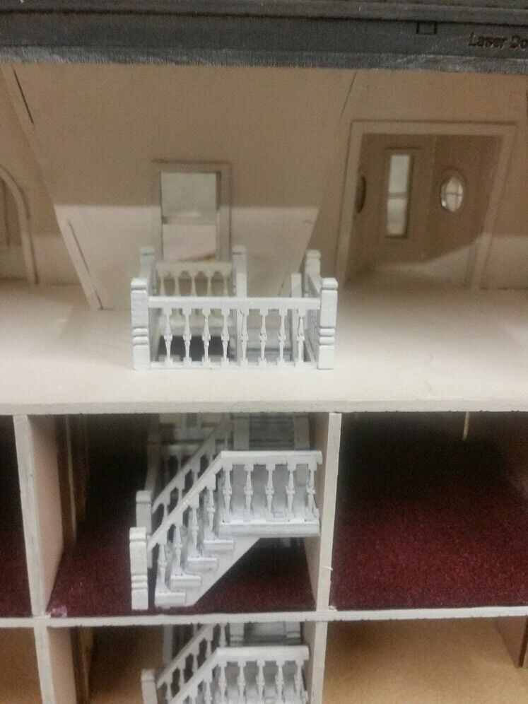 Hegeler Carus Mansion 1:48 Scale Dollhouse Kit