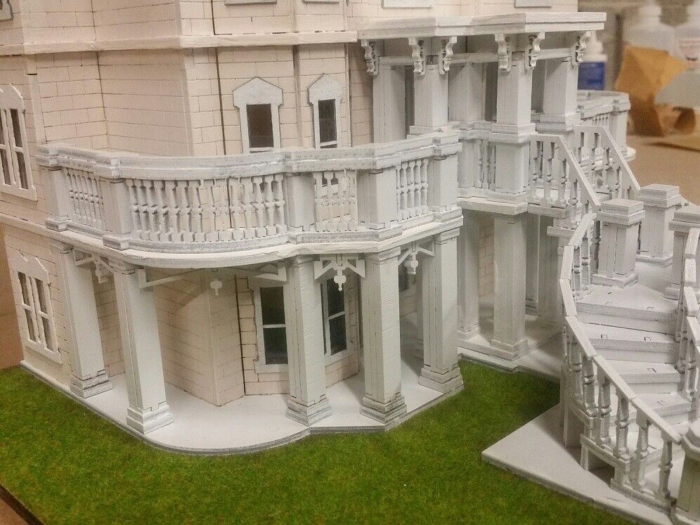 Hegeler Carus Mansion 1:48 Scale Dollhouse Kit