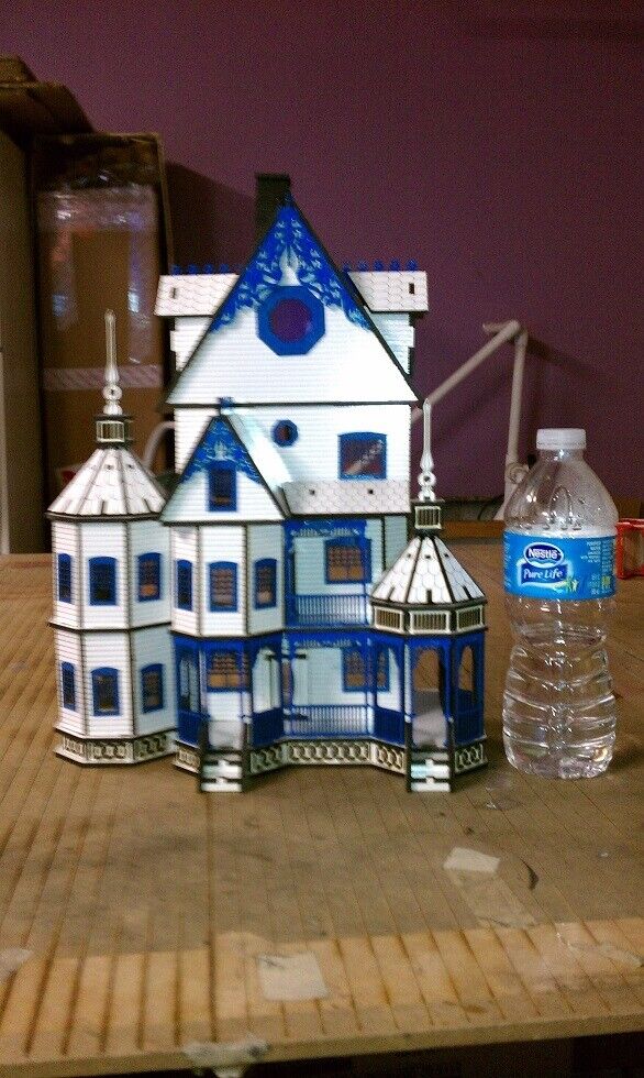 Ashley Gothic Victorian Quarter Scale Dollhouse Kit (1:48)