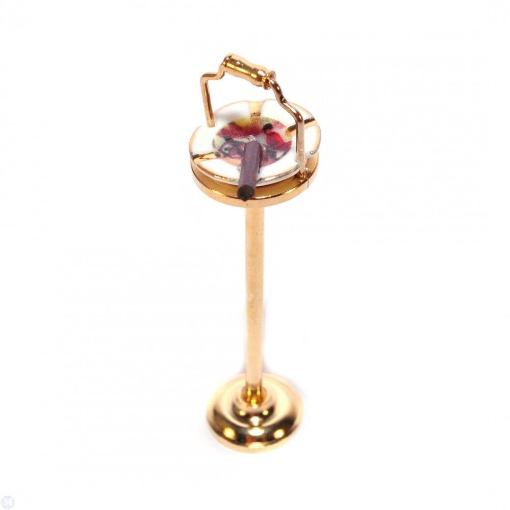 Reutter Porcelain - Dollhouse Miniature Standing Ash Tray