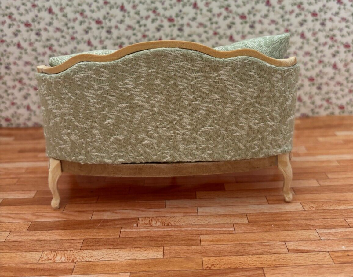 Dollhouse Miniature Unfinished Upholstered Sofa by JiaLi