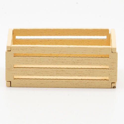 Dollhouse Miniature Small Wooden Crate