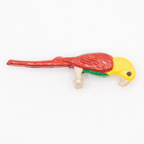 Dollhouse Miniature Parrot