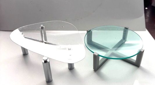 Dollhouse Miniature Modern Tables Set of 2