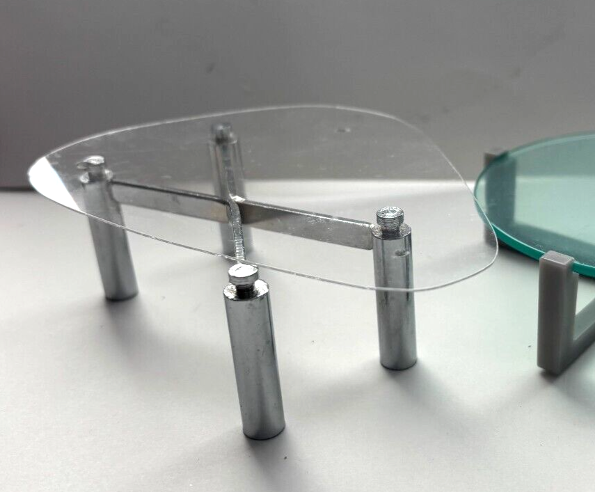 Dollhouse Miniature Modern Tables Set of 2
