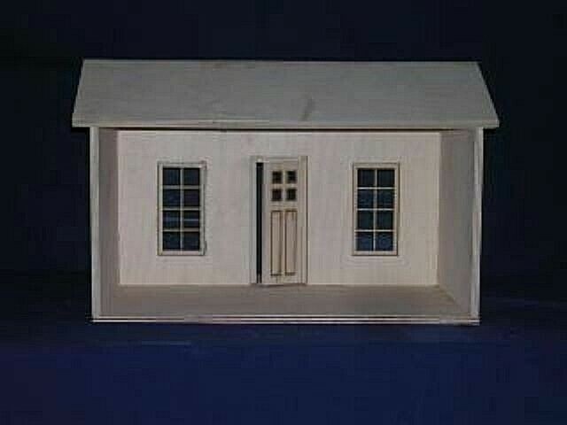 Dollhouse The Florida Bungalow 1/12 Scale by Alessio Miniatures - Assembled