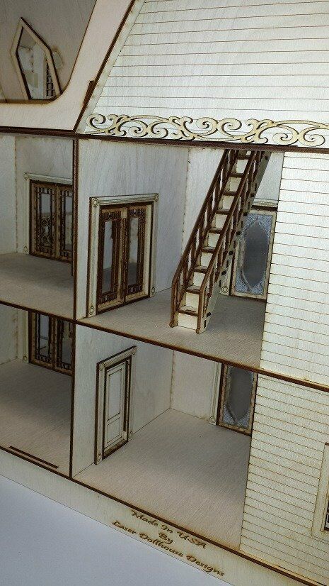 Jasmine Gothic Victorian 1:24 Kit with French Doors