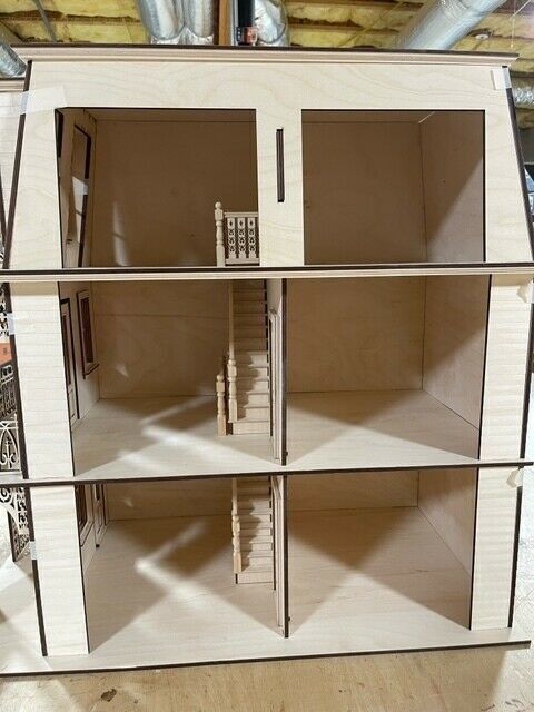 St. Charles French Quarter Dollhouse 1:12 Scale Kit