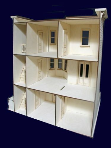 Park Avenue Grand Mansion Dollhouse 1:12 scale Kit