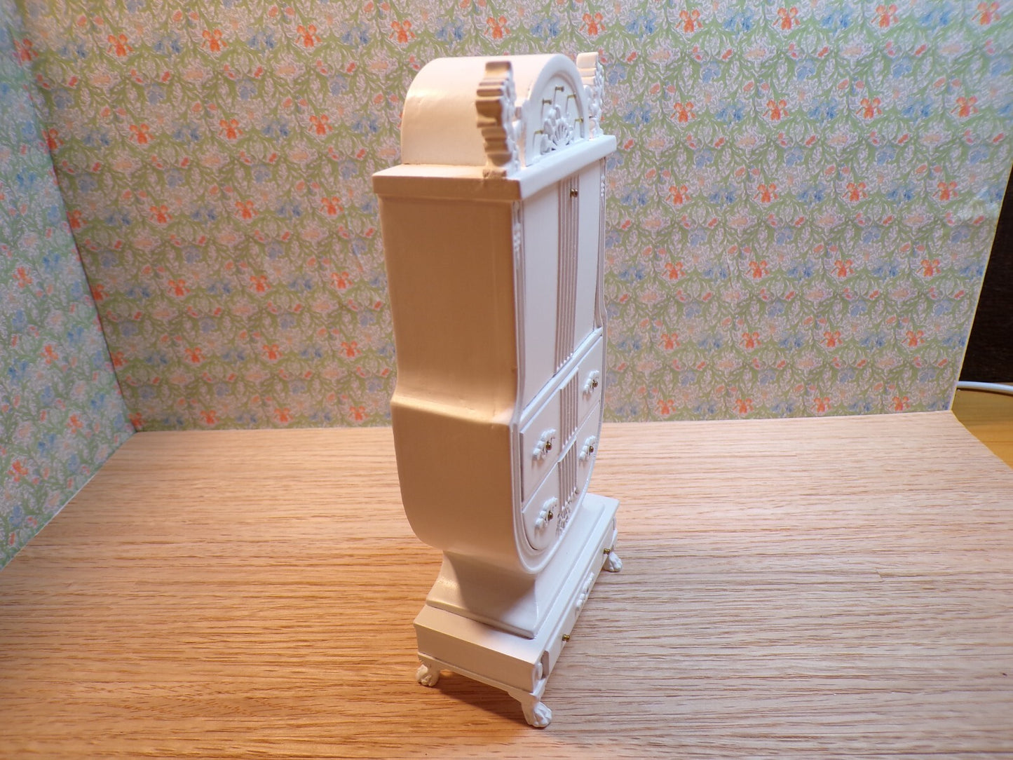 Miniature Dollhouse White Secretary/Desk by Hansson