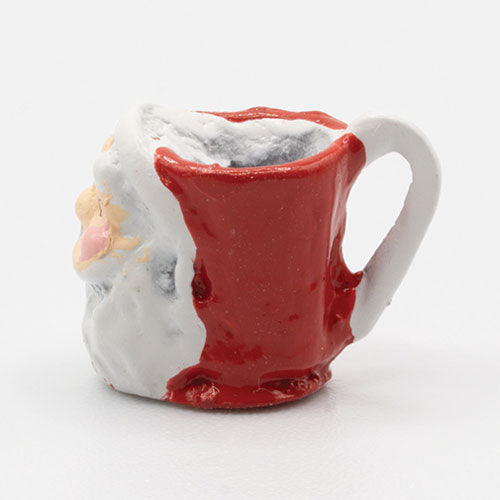 Dollhouse Miniature Santa Mug