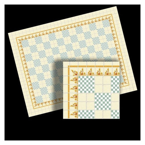 Dollhouse Wallpaper/Flooring Complete Room Decoration Kit #5